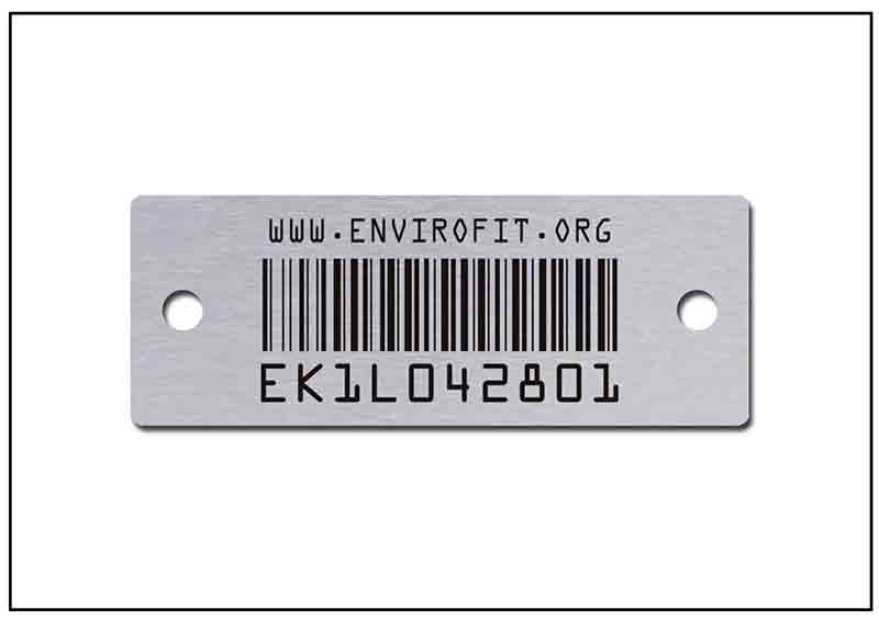 感應器鋁合金條形碼銘牌標牌