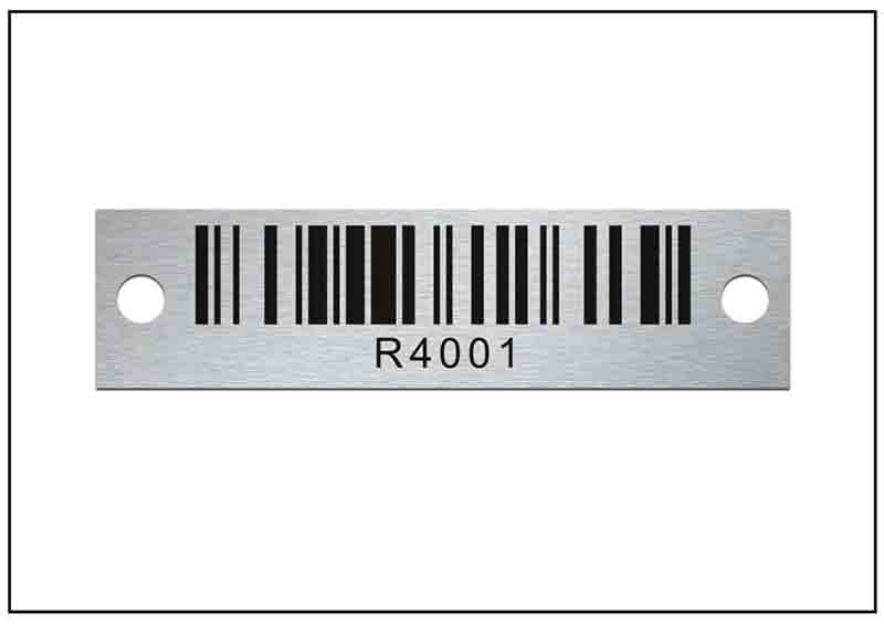 鋁合金條碼銘牌標牌