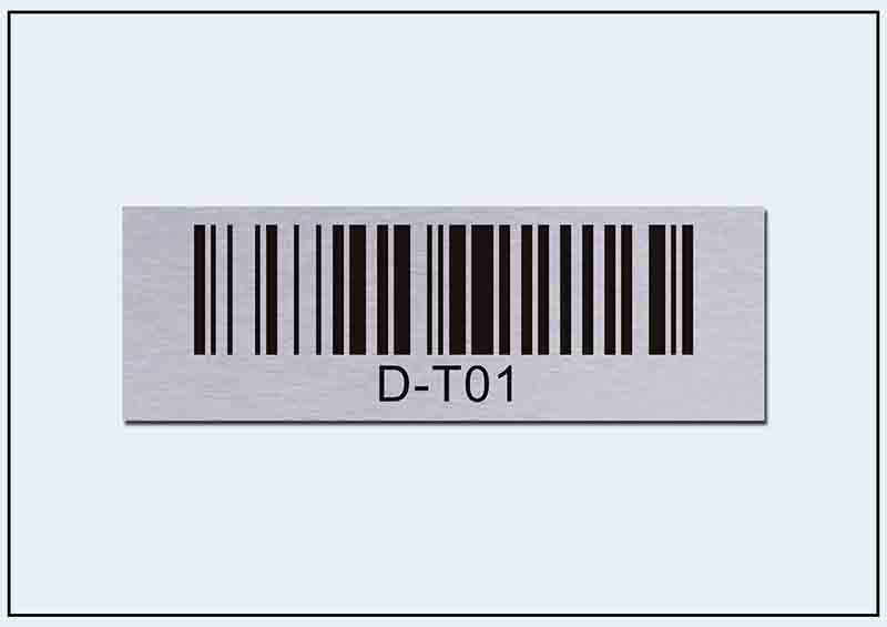 流水號鋁制條形碼銘牌標牌